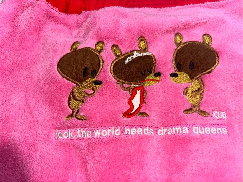 De colección Jim Benton Terry Paño Natación Cubre Rosa Mujer Sin Tirantes (se adapta a pequeño) Foto 2 de 4