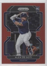 2022 Panini Prizm Tier II Red Prizm Alex De Goti #183 0zz3