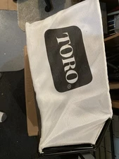 Genuine Toro 132-4483-03 & 115-4664 Grass Catcher Bag & Frame Rack Recycler 
