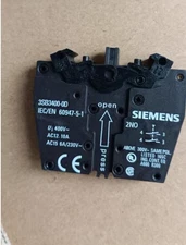 1PC NEW SIEMENS Auxiliary Contact Module 3SB3400-0D #LL
