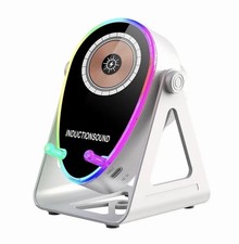 5-in-1 Wireless Induction Bluetooth Speaker with Phone Stand Rechargeable Speake