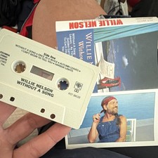 Willie Nelson Without A Song Columbia 1983 Country Album Cassette FCT 39110