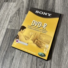 Sony DVD-R 120 MIN 4.7 GB Recordable Blank Disc in Jewel Case