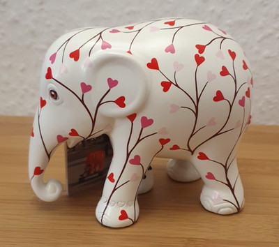 Elephant Parade Pink Tree of Love 10cm Sammelfigur handbemalt limitierte Auflage