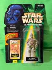 Star Wars Power of the Force C 3PO with Flashback Photo Figure