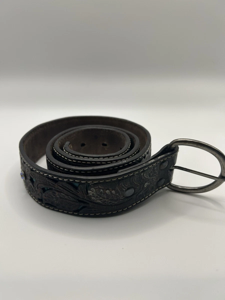 ARIAT Cinturón De Patrón Cruzado Con Herramientas De 1 1/2 Pulgadas, XL, Azul, Azul