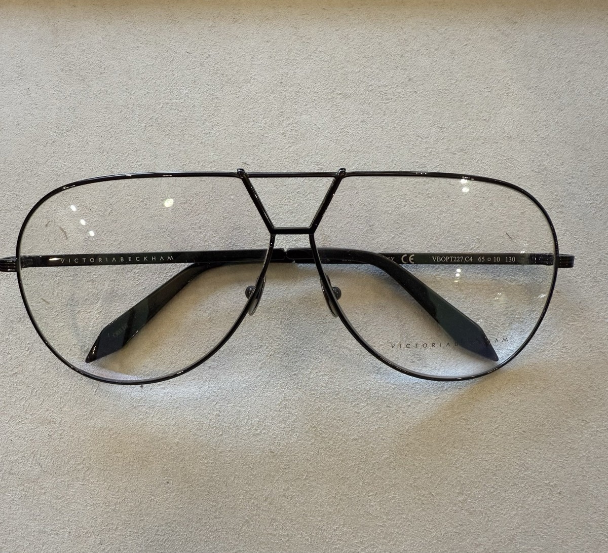 Victoria Beckham Black Metal Glasses Women\'s (Frames) Buy Victoria Beckham Black Metal Frame Sunglasses from  main image 3