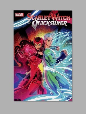Scarlet Witch & Quicksilver #1 Print - Marvel Wall Art 11'' x 17'' Team Up Poster
