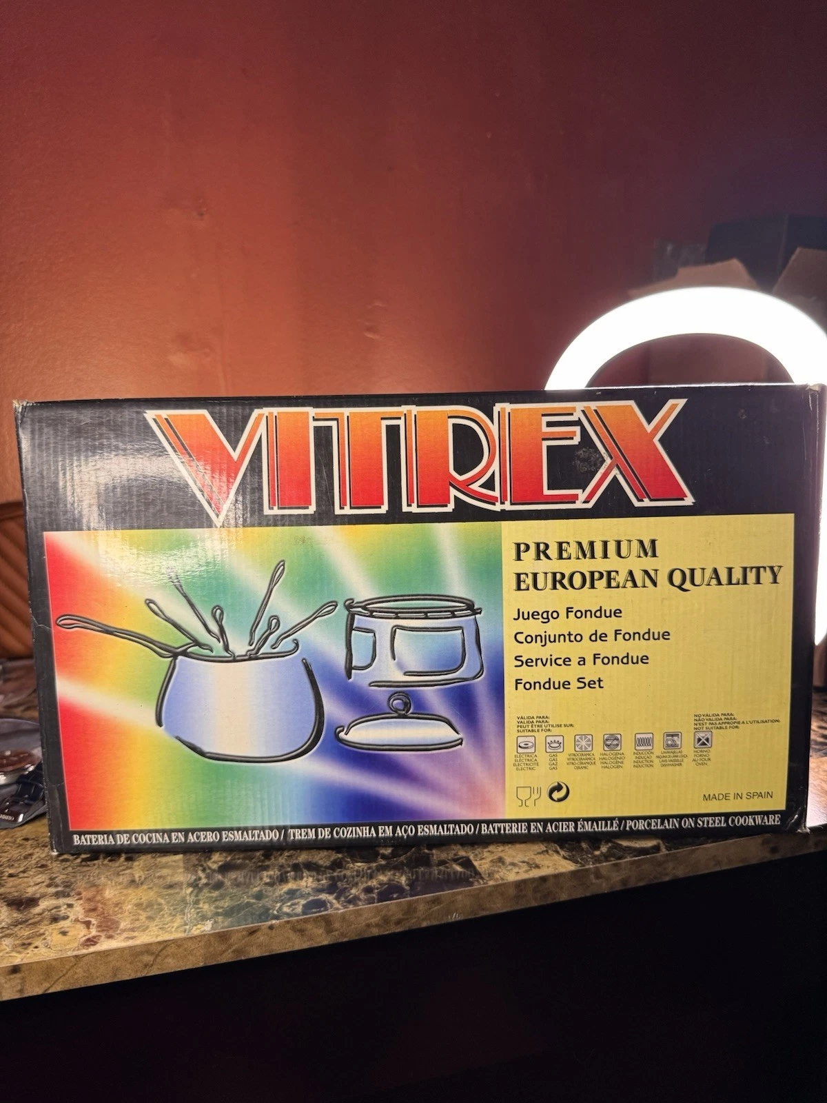 VITREX Fondue Set ( Made In Spain )
Opens in a new window or tab