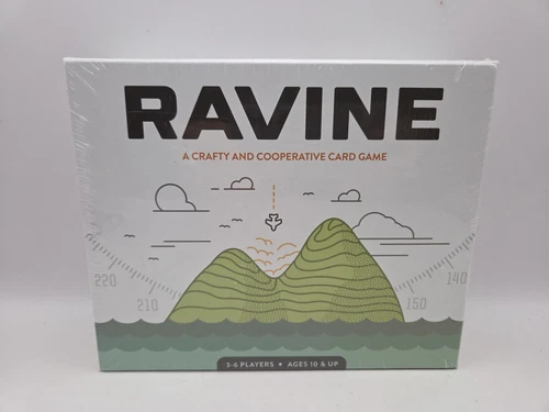 Ravine: A Crafty and Cooperative Card Game 3-6 Players NEW Sealed Ship Fast