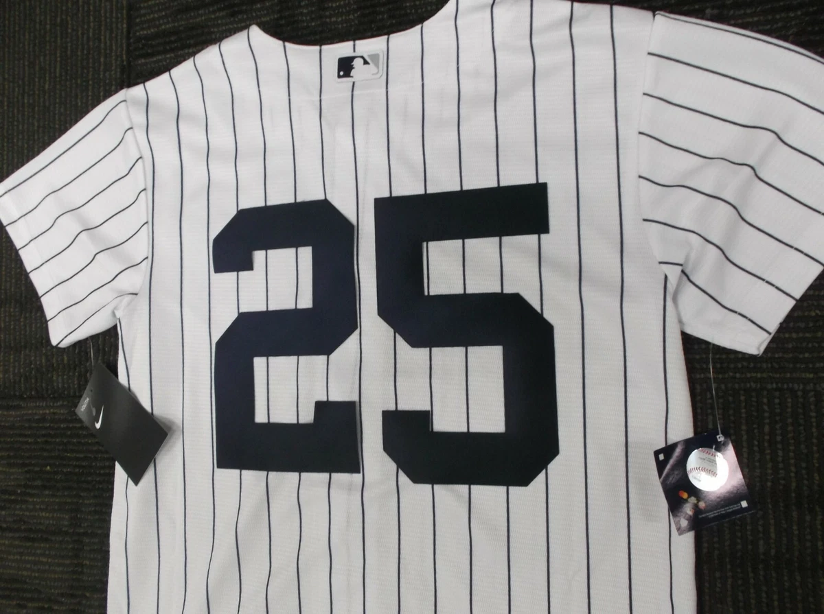 GLEYBER TORRES #25 NY Yankees NIKE YOUTH HOME JERSEY