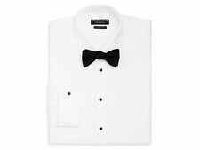The Men's Store Classic Fit White Tuxedo Dress Shirt 15 Rtl 125
