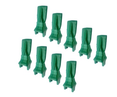 9 - Excavator, Loader Bucket Teeth, 20GPE, Fits Volvo DRP Tooth Systems