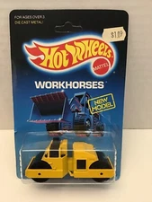 1986 Hot Wheels Road Roller Workhorses Series #3853 Unpunched, No Logo, 3 Bars 1