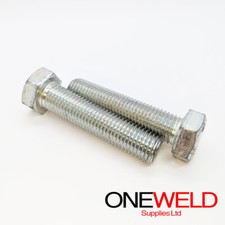 Image of M12 - 12mm High Tensile Fully Threaded Set Screw Gr 8.8 DIN 933 Zinc Plated