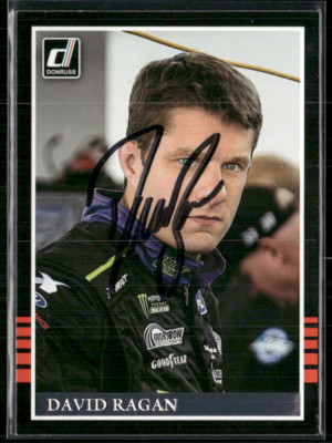 David Ragan Signed 2018 Donruss IP Auto #101