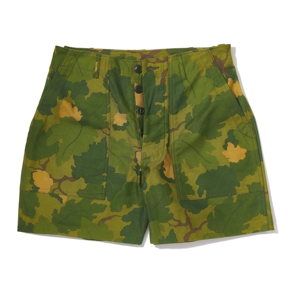 ASK availability first) CAMOUFLAGE CIVILIAN SHORTS / MITCHELL