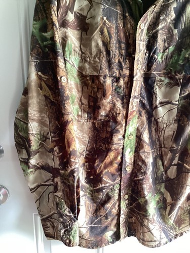 RedHead Hunting/fishing Men's Large Camo Vented Long Adjustable Sleeve. Shirt - Picture 6 of 8