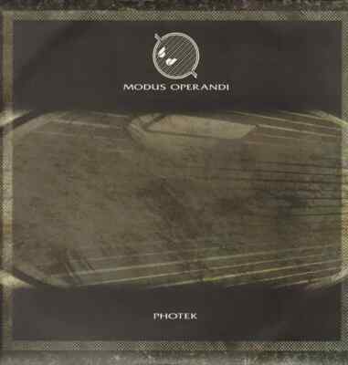 Photek Modus Operandi UK ORIGINAL Science Vinyl LP-Box