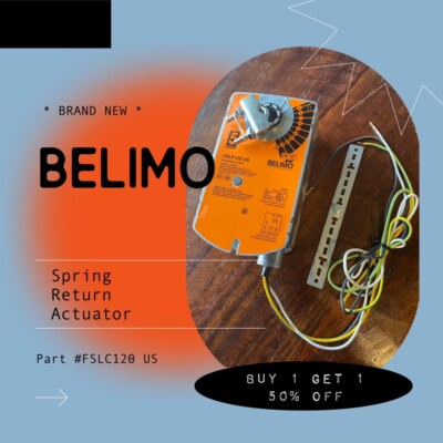 * BELIMO * Belimo Spring Return Actuator, BUY 1 GET 1 50% OFF