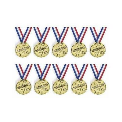 1 bis 96 Gold Sieger Medaille Olympia Kinder Medaillen Ideal Party Tütenfüller SPORTTAG