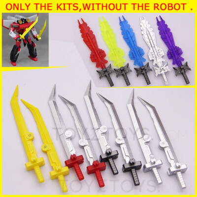 Mix Color Folding Double Blades Big Sword Upgrade For Legacy Armada Starcream
