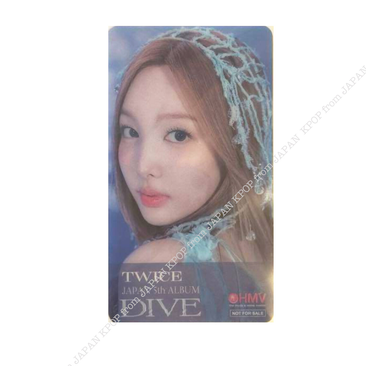 NAYEON TWICE Japan DIVE Photocard POB Tower record HMV ONCE NAYEON TWICE Japan DIVE Photocard POB Tower record HMV ONCE