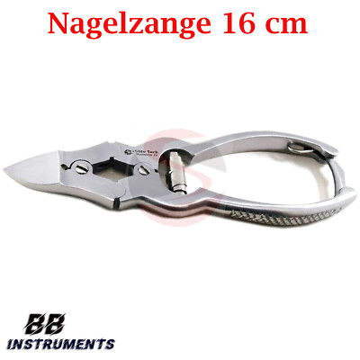 Nagelzange Extra Kräftig Mit Doppelter Übersetzung – Für Dicke Nägel & Diabetiker