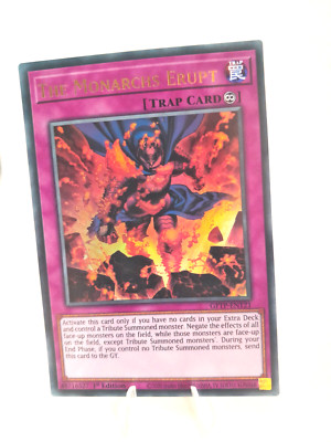 Yugioh | GFTP-EN121 - The Monarchs Erupt - Ultra Rare - 1st ed