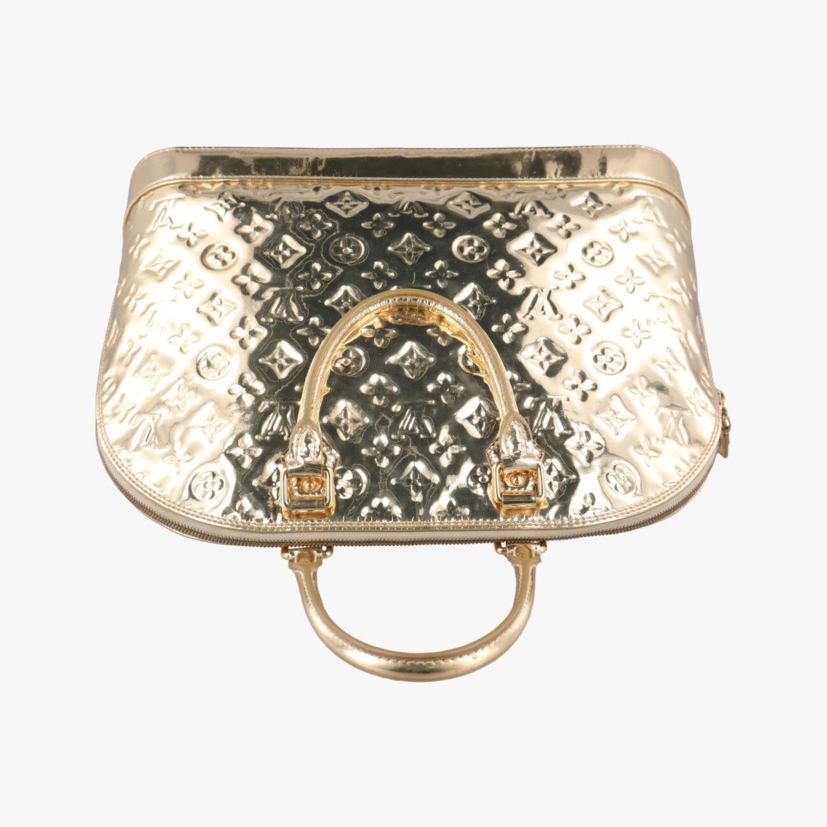 Louis Vuitton Alma Top Handle Bag MM Gold for sale online | eBay Louis Vuitton Alma Top Handle Bag MM Gold for sale online | eBay