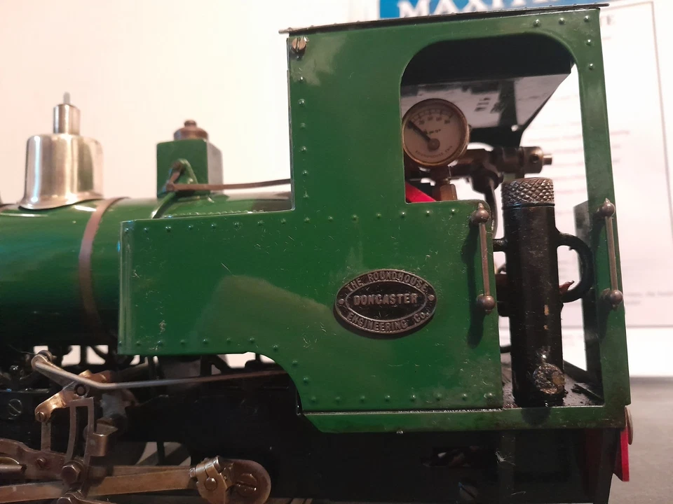 roundhouse G Gauge live steam locomotive Billy Boiler Tested. - Image 4 of 4