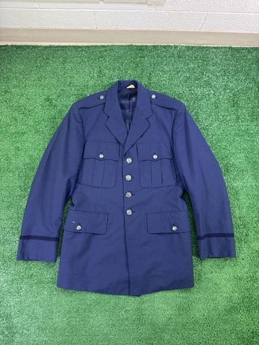 Vintage Us Air Force 1979 Post Vietnam Flight Coat40R Military True Vintage