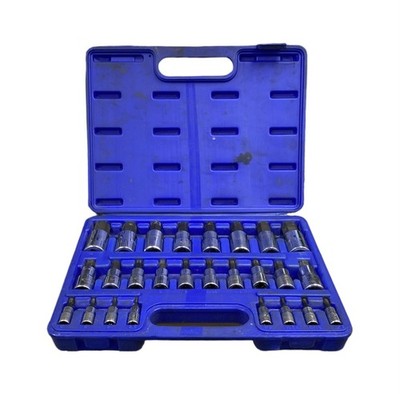 VIM Tools HMS26 Master Hex/Allen Key Socket Set 1/4'' 3/8'' 1/2'' Drive Sockets