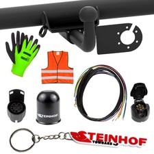 Für Opel Corsa C 3/5-Tür Fließheck Anhängerkupplung starr+ES 7p ABE