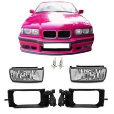 Fendinebbia con telaio trasparente per BMW Serie 3 E36 tutti i modelli paraurti