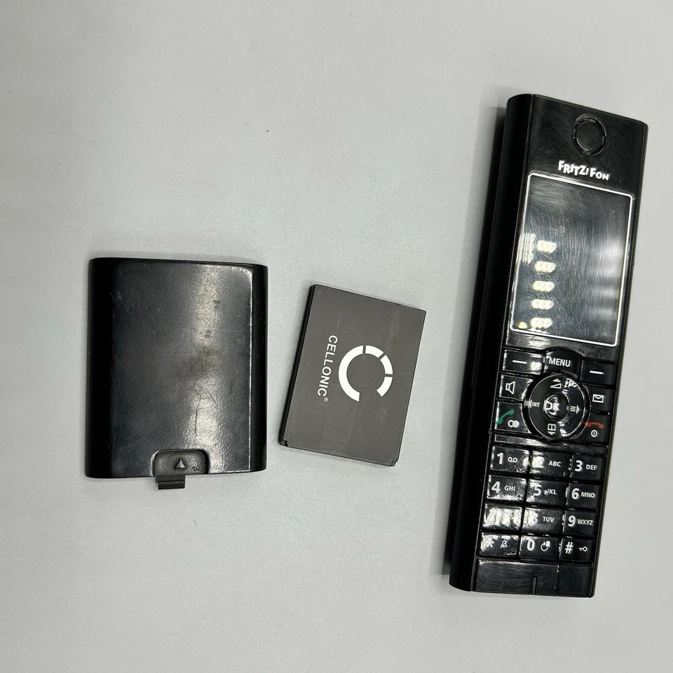 AVM FRITZ!Fon MT-F DECT Schnurloses Telefon Schwarz, inkl. OVP, Zustand Gut ✅ - Bild 3 von 4