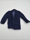 Barbie Vtg 1984 Ken Day To Night #9019 Navy Velvet Jacket Only. Fast Shipping