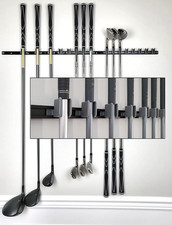   Golf Club Holder, Wall Display, Wall Hanger, Rack, Mount, Organizer, Hold 17