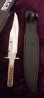 Buck 916 Custom Stag Bowie Knife LE Mirror Polished