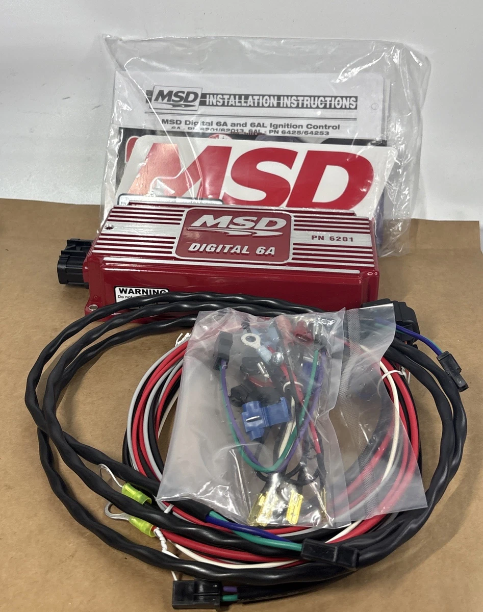 MSD 6201 Digital 6A Ignition Control - Red photo 2