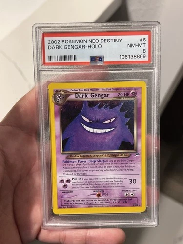 Dark Gengar 6/105 Neo Destiny Holo PSA