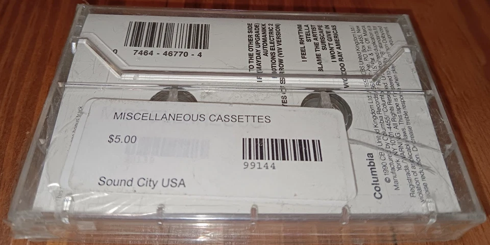 A Guy Called Gerald Automanikk SEALED Cassette 1990 Columbia CT 46770 READ - Image 2 of 3