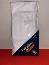 NEW Wembley Men’s Swanky Hankies 100% Cotton White Handkerchiefs Pack of 9.
