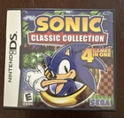 Sonic Classic Collection (Nintendo DS, 2010) - Complete, CIB Tested