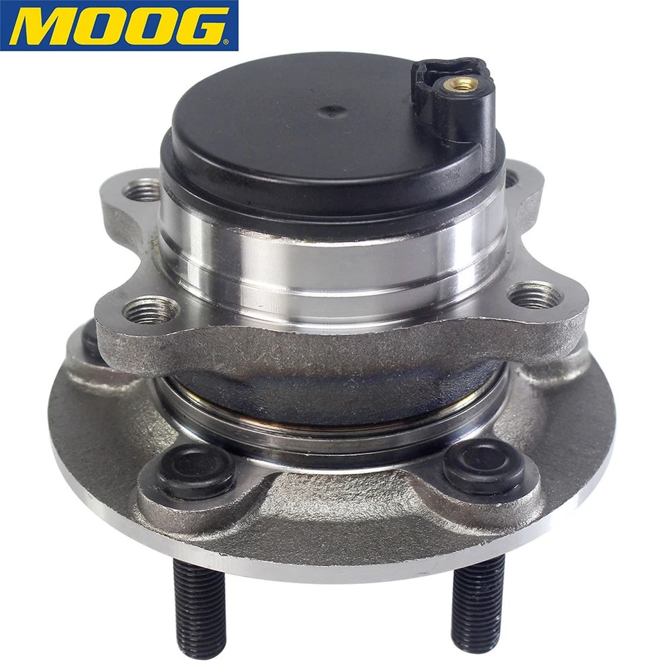Cojinete de rueda trasera y buje 2x2 MOOG para Ford Fusion 2014-16 Lincoln MKZ CON ABS CA Foto 4 de 4