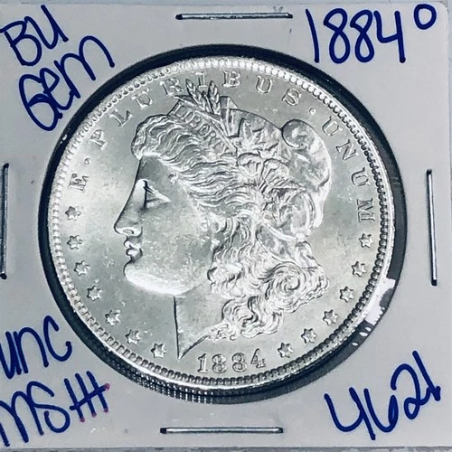1884 O BU UNCIRCULATED MORGAN SILVER DOLLAR AUTHENTIC U.S.MINT FREESHIPPING 4621