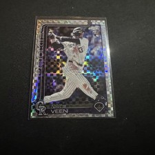 2025 Topps Chrome Update Series - Zac Veen #USC28 X-Fractor (RC)