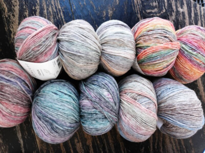 YOGA - KATIA- Farbverlauf Baumwoll- Wollmischung  50 g/ 200 m  versch. Farben