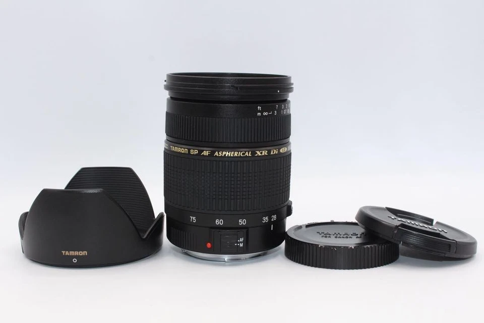 Accesorios para cámara lente Tamron SP AF28-75mmF/2.8 XR Di negro para CANON Foto 2 de 4
