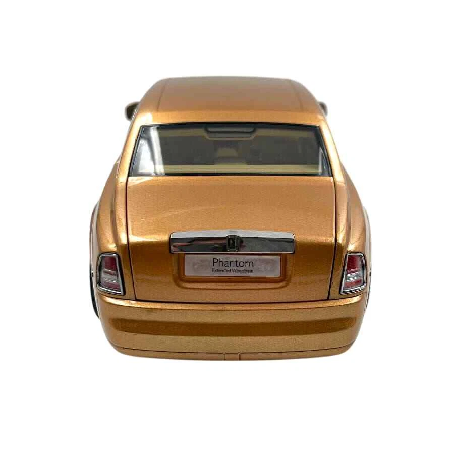 Modellino Auto Kyosho 1/18 Rolls Royce Phantom Extended Wheelbase Gold - Immagine 4 di 4